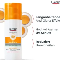 Eucerin Sun Oil Control Face LSF 50+ 50 ml Gel-Creme