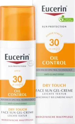Eucerin Sun Oil Control Face LSF 30 50 ml Gel-Creme