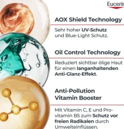 Eucerin Sun Oil Control Face Tägliches UV-Serum LSF 50+ 30 ml