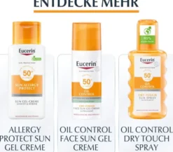 Eucerin Sun Oil Control Transparent LSF 50+ 200 ml Spray