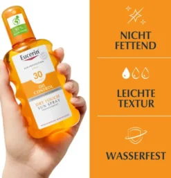 Eucerin Sun Oil Control Transparent Spray LSF 30 200 ml