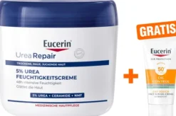 Eucerin UreaRepair PLUS Körpercreme 5% 450 ml + gratis Eucerin Sun Gel-Creme Oil Control 20 ml