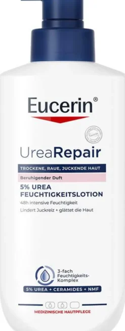 Eucerin UreaRepair Plus Lotion 5 % mit Duft 400 ml