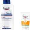 Eucerin UreaRepair Plus Lotion 5 % mit Duft 400 ml + gratis Eucerin Sun Gel-Creme Oil Control 20 ml
