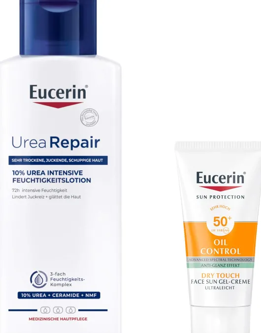 Eucerin UreaRepair Plus Lotion 10% 250 ml + gratis Eucerin Sun Gel-Creme Oil Control 20 ml