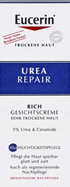 Eucerin UreaRepair Rich Gesichtscreme 5 % 50 ml