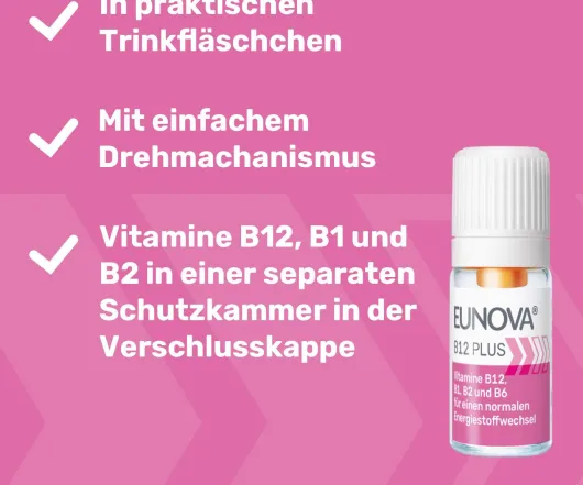 Eunova B12 Plus 10 x 8 ml Trinkfläschchen