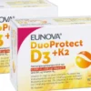 Eunova DuoProtect D3 + K2 4000 I.E. 2 x 90 Kapseln