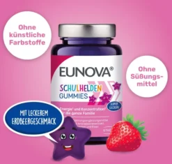 Eunova Schulhelden Gummies 60 Bonbons