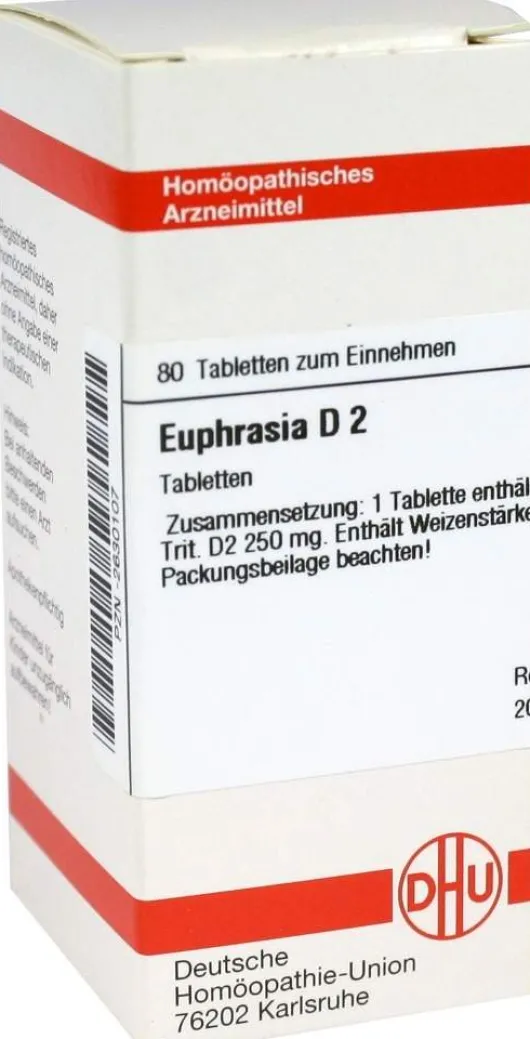 Euphrasia D 2 Dhu 80 Tabletten