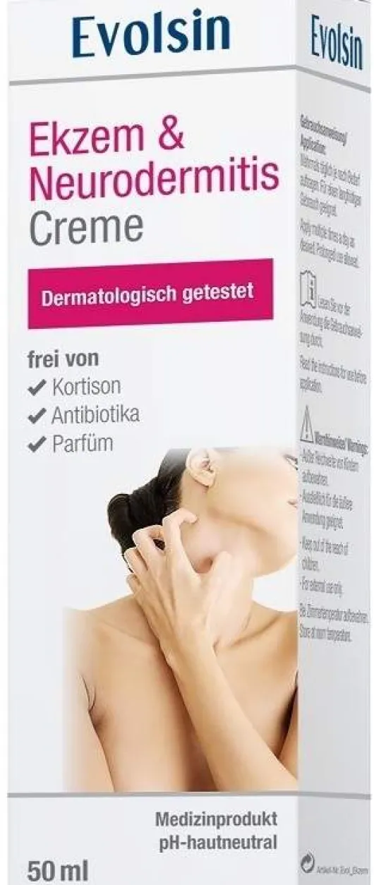 Evolsin Ekzem & Neurodermitis Creme 50 ml
