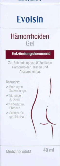 Evolsin Hämorrhoiden Gel 40 G