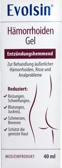 Evolsin Hämorrhoiden Gel 40 G