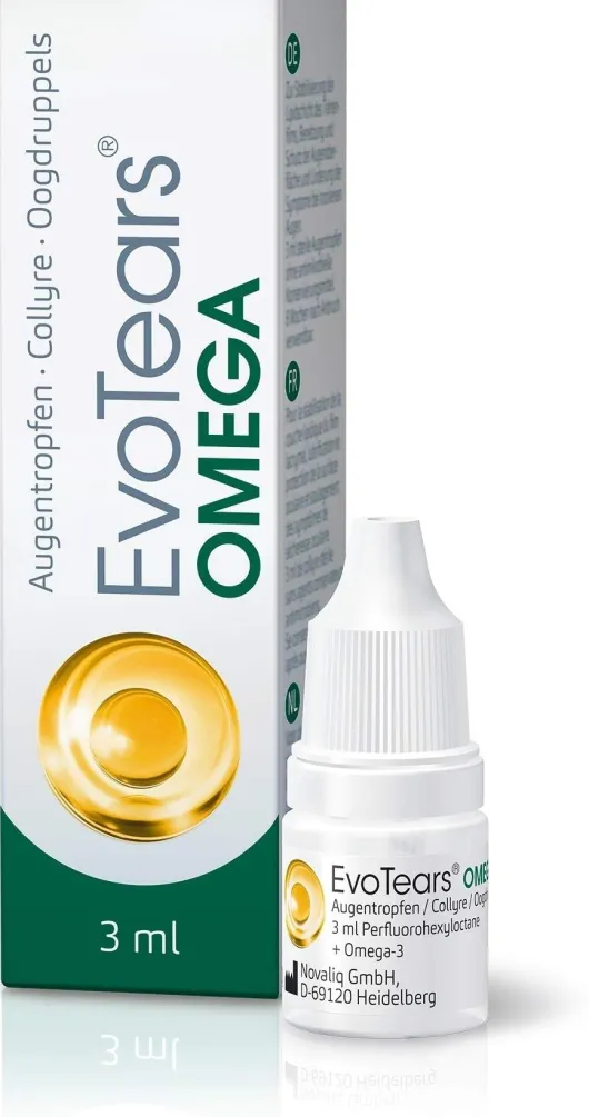 EvoTears Omega 3 ml Augentropfen