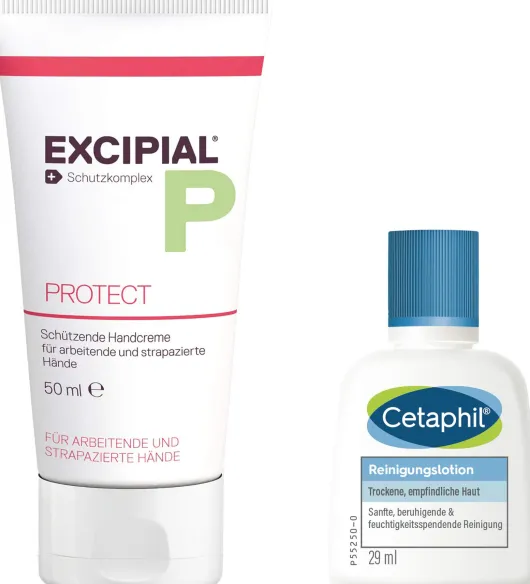 Excipial Protect Creme 50 ml + gratis Cetaphil Reinigungslotion 29 ml