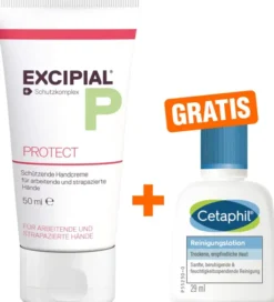 Excipial Protect Creme 50 ml + gratis Cetaphil Reinigungslotion 29 ml