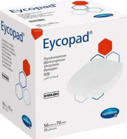 Eycopad Augenkompressen 56x70mm Steril
