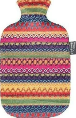 Fashy Wärmflasche Peru-Design Rottöne 1 Stk.