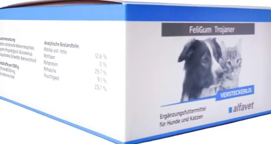 Feligum Trojaner Erg.Futterm.Pressl.F.Hund Katze 30 X 10 G