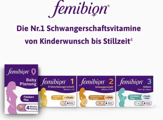 Femibion 0 Babyplanung 84 Tabletten