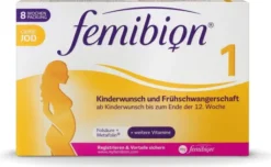 Femibion 1 Kinderwunsch und Frühschwangerschaft ohne Jod 60 Tabletten