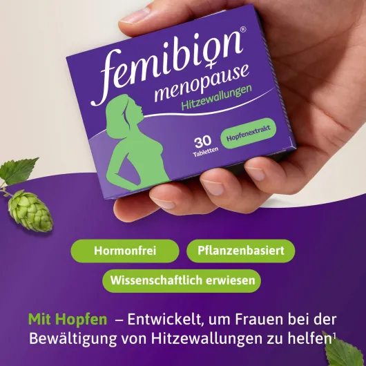 Femibion Menopause Hitzewallungen 30 Tabletten