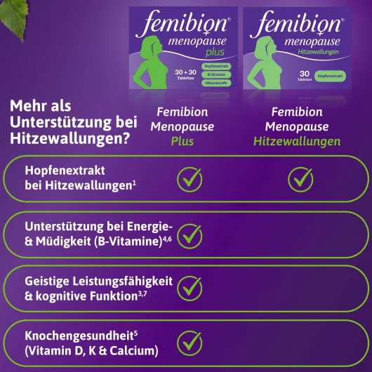 Femibion Menopause Hitzewallungen 30 Tabletten