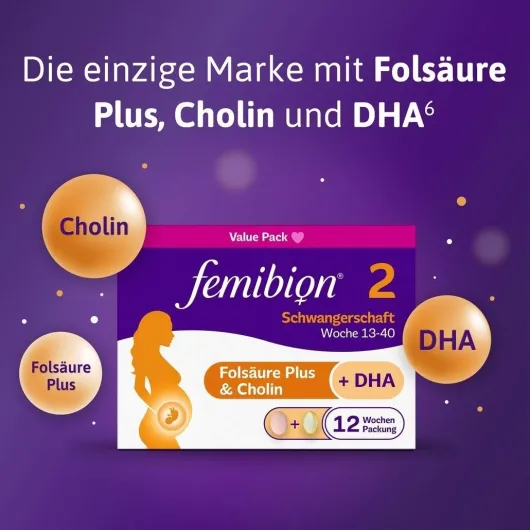 Femibion 2 Schwangerschaft 28 Tabletten und 28 Kapseln