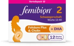 Femibion 2 Schwangerschaft 84 Tabletten und 84 Kapseln Kombipackung
