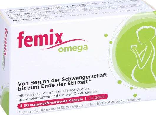Femix Omega Magensaftresistente 30 Weichkapseln