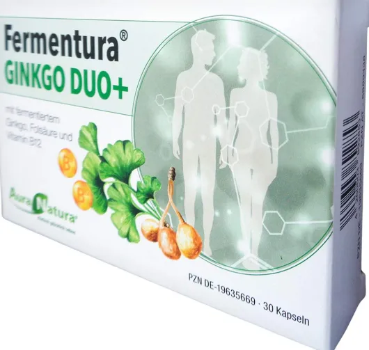 Fermentura Ginkgo Duo+ 30 Kapseln