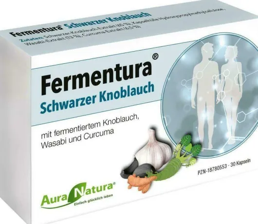 Fermentura Schwarzer Knoblauch 30 Kapseln