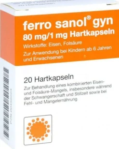 Ferro Sanol Gyn 20 Kapseln