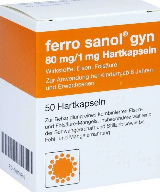 Ferro Sanol Gyn 50 Kapseln