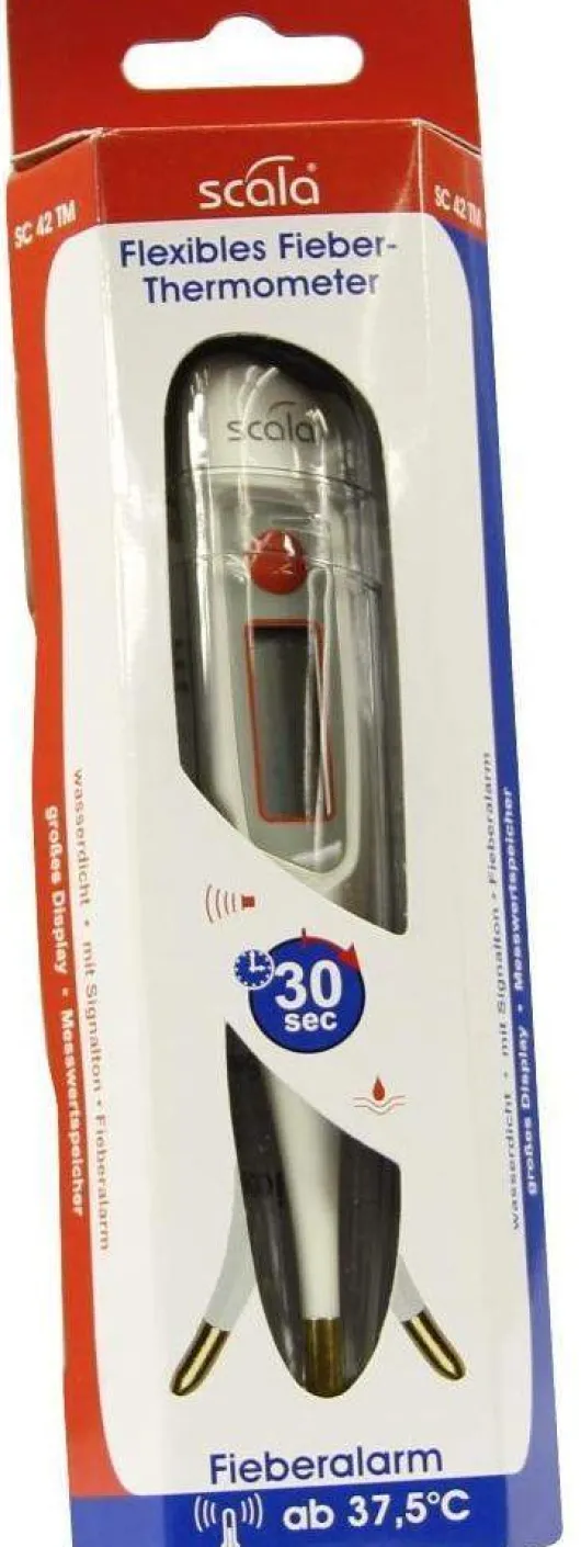 Fieberthermometer Digital Mit Flexibler Spitze Wasserdicht 1 Stück