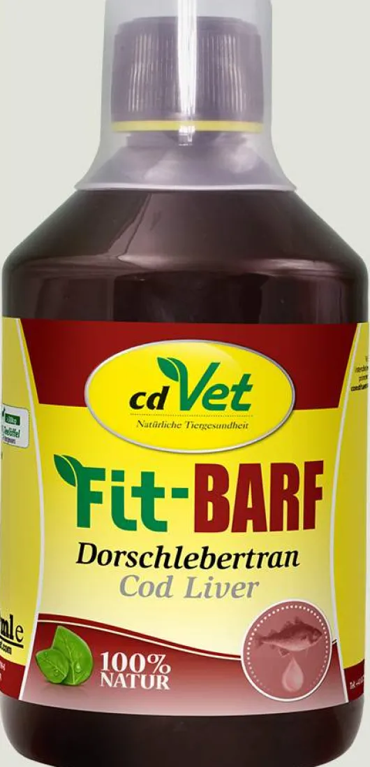 Fit-Barf Dorschlebertran Vet 500 ml