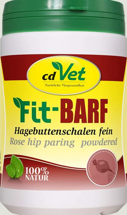 Fit Barf Hagebuttenschalen Fein Für Hunde 500 G Pulver