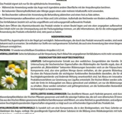 Fitostill Plus Augentropfen 10 X 0,5 ml