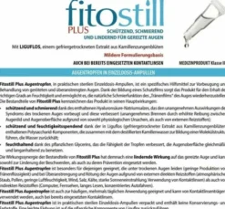 Fitostill Plus Augentropfen 10 X 0,5 ml