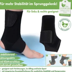 Flexitek Aktiv Knöchelbandage mit Klettverschluss, Universalgröße