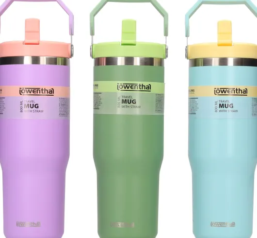 Flip-Becherglas Blau 800 ml