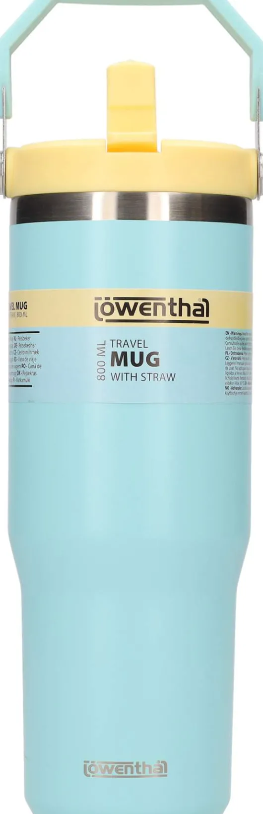 Flip-Becherglas Blau 800 ml