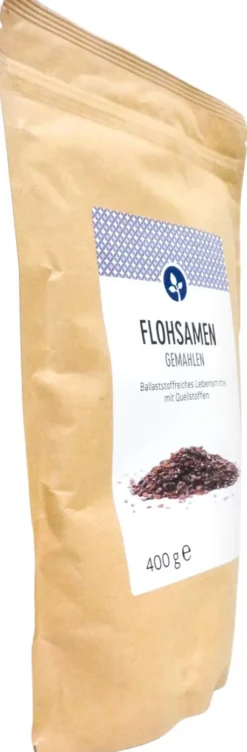 Flohsamen Gemahlen 400 G Pulver