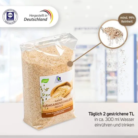 Flohsamenschalen indisch 250 g