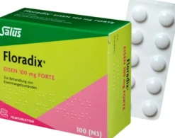 Floradix Eisen 100 mg Forte 100 Filmtabletten