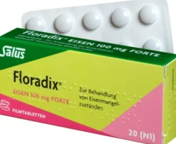 Floradix Eisen 100 mg Forte 20 Filmtabletten