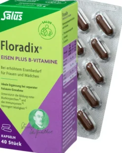 Floradix Eisen Plus B Vitamine 40 Kapseln