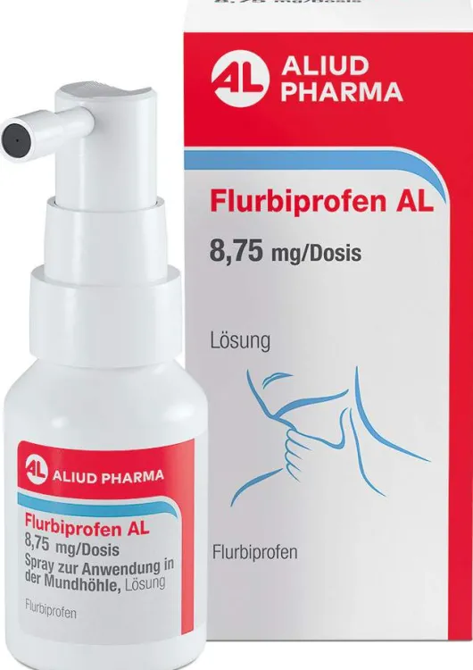 Flurbiprofen AL 8,75 mg je Dosis Spray 15 ml