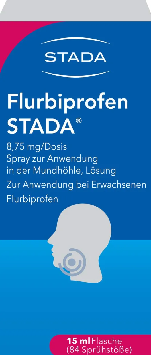 Flurbiprofen Stada 8,75 mg 15 ml Spray