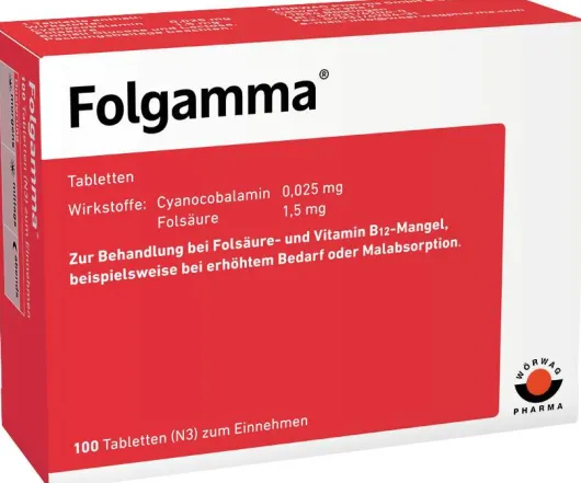Folgamma Tabletten 100 Tabletten